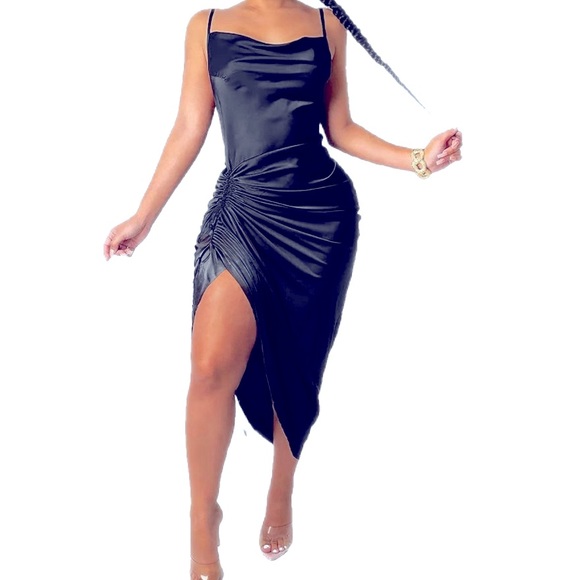 Fashion Nova Dresses & Skirts - Black Metallic Dress